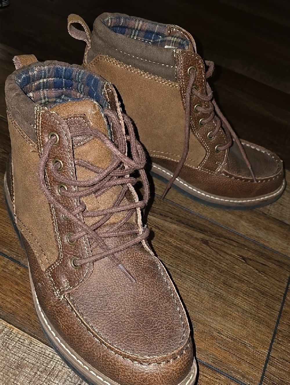George Brown Leather and Suede Chukka Boots